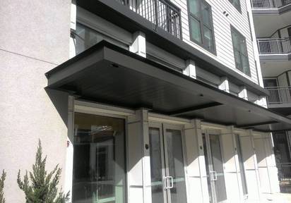 Кейс: изготовление металлоконструкций для козырьков и навесов жилого комплекса в г. Краснодар