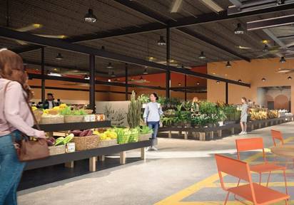 Кейс: изготовление металлоконструкций для крытого фермерского рынка в г. Ярославль