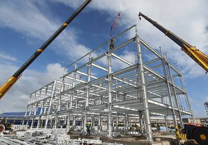 Изготовление и поставка металлоконструкций для торгового павильона «Фермерский рынок»